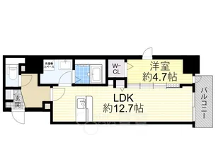 DAIYASTORK阿波座【6階】の間取り