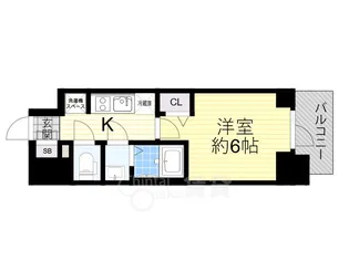 プレサンス西九条シティベイ【5階】の間取り