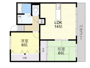 カーサエクセレント【4階】の間取り