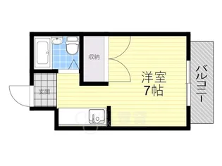 メゾンクレール【2階】の間取り