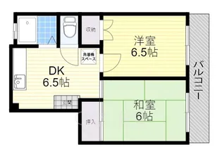 岸田マンション【3階】の間取り