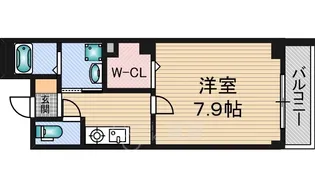 大阪府大阪市東淀川区豊新4丁目【マンション】の間取り