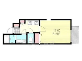 大阪府大阪市東淀川区東淡路3丁目【マンション】の間取り