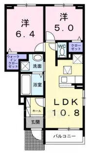 大阪府吹田市山田東3丁目【アパート】の間取り