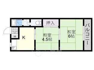 グレイスフル1【2階】の間取り
