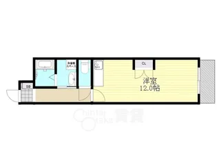 大阪府大阪市淀川区新北野1丁目【マンション】の間取り