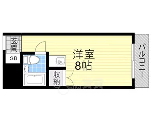 ヴィラ・フェザント【3階】の間取り