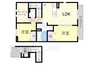 Amour RITA【2階】の間取り