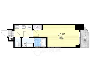 ファーストフィオーレ蛍池グランレジデンス【4階】の間取り