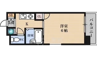 CityLifeプレサンス新大阪【6階】の間取り