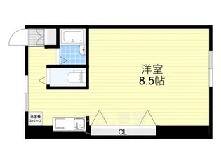 二宮マンション【1階】の間取り