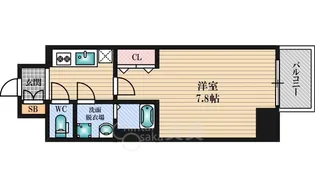 プレサンス新大阪ザ・デイズ【11階】の間取り