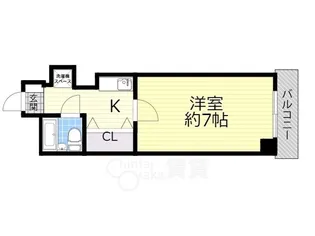 第6センリハイツ【5階】の間取り