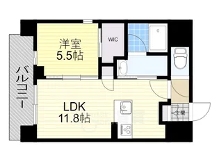 みなとメゾン川西中央【13階】の間取り