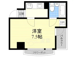アンシャンテ豊中【1階】の間取り
