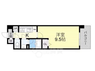 ソレアード・N【4階】の間取り