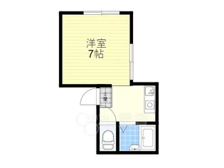 大阪府豊中市城山町1丁目【タウンハウス】の間取り