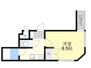 ガーデンヒルズマルエー【3階】の間取り