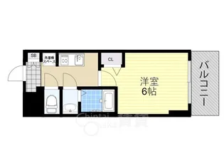 大阪府大阪市西淀川区歌島1丁目【マンション】の間取り