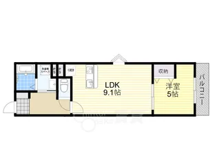 ART HILL TOYONAKA OKAMACHI【1階】の間取り