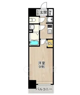 大阪府大阪市淀川区宮原1丁目【マンション】の間取り