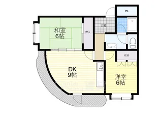 ヴァストネス東泉丘【3階】の間取り