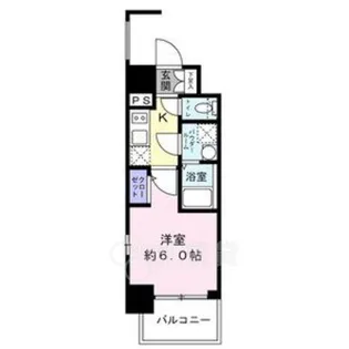 大阪府大阪市東淀川区東中島2丁目【マンション】の間取り