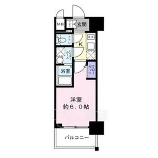 エスリード新大阪ザ・プレミアEAST【12階】の間取り