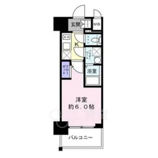 エスリード新大阪ザ・プレミアEAST【12階】の間取り