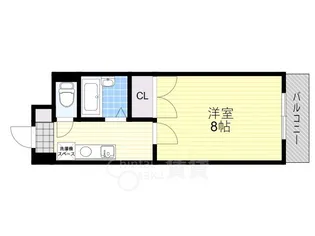 リトルフィールドハウス【1階】の間取り