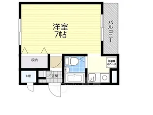 大阪府池田市豊島南1丁目【マンション】の間取り