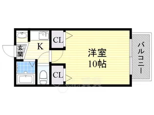 Maison du Ange【1階】の間取り