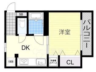 大阪府大阪市淀川区新高2丁目【マンション】の間取り