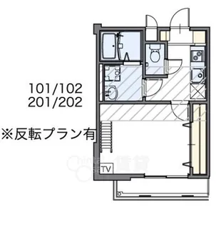 柴原LA1【1階】の間取り