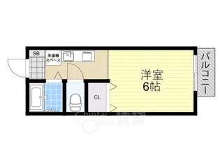 メゾンアンソレイエ【1階】の間取り