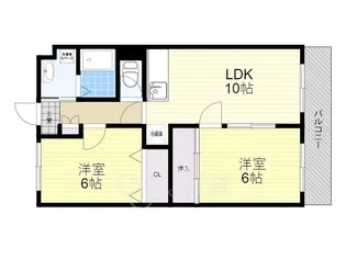 モンベージュ【1階】の間取り