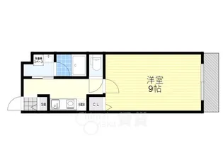 三協ハイツ2【3階】の間取り