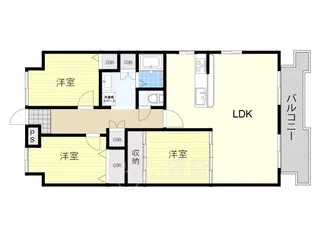 大阪府豊中市待兼山町【マンション】の間取り