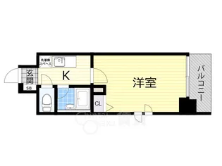 エスリード新大阪第5【2階】の間取り