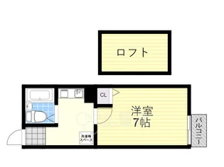 シティパル【2階】の間取り