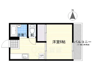 サニーハウス【1階】の間取り
