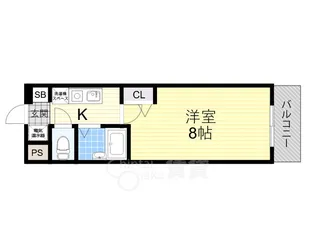 K緑地【1階】の間取り