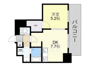 CREST TAPP 新大阪【8階】の間取り