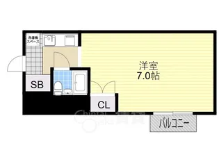 メーベルハイツ【3階】の間取り