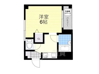江口ハイム【1階】の間取り