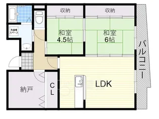 大阪府吹田市千里山西1丁目【マンション】の間取り