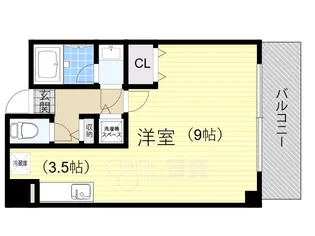 ホワイトハウス箕面【5階】の間取り