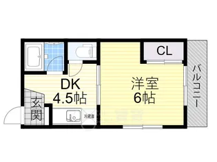 EST-1小野原【2階】の間取り