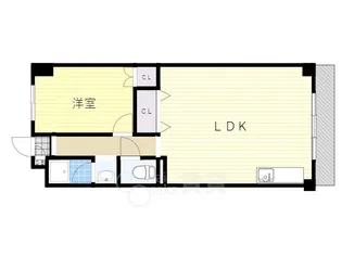 ハイツ泉ヶ丘【3階】の間取り