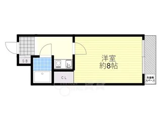 ラフォーレ石橋【2階】の間取り